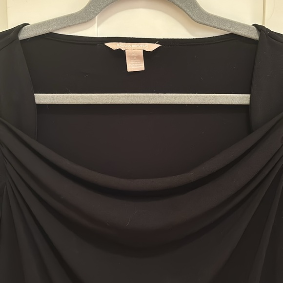 Banana Republic Black Boatneck Blouse - Picture 2 of 5